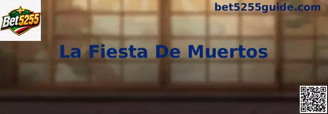 Imagen central de La Fiesta De Muertos con calaveras, guitarras y maracas